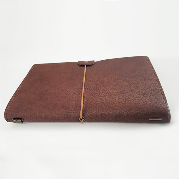 Kişiye Özel Kahverengi Deri Defter